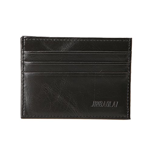 ruiruiNIE Titulaire de Carte de Visite, Porte-Cartes de crédit pour Hommes, Fentes pour Cartes Zipper Travel Wallet Purse Pocket pour Dames Filles garçons Cover
