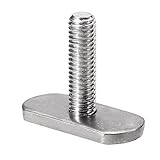 Kajak-Schrauben, Keenso 6 Stück T-Schrauben M6 x 21 mm, 12,7 mm breite Köpfe, Aus rostfreiem Material, Ideal für Kajak-Ausrüstung, Kanu-Anpassung, Bootszubehör