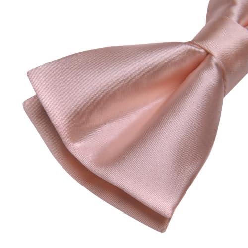 Image of YourTies Bow Ties for Men Pre-Tied Adjustable Bow Tie Coloful Satin Bowtie