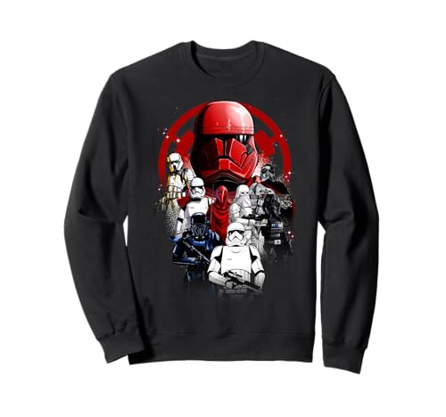 Sweatshirt Star Wars Stormtrooper avec motif imprimé affiche splatter pour fan de la saga