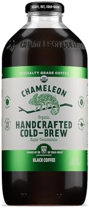 Chameleon Cold Brew Organic Cold Brew Concentrate Black Coffee, 32 fl oz