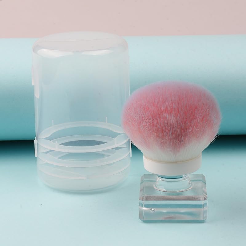 Miniatura 7 de ANGNYA Cepillo de polvo de uñas para uñas acrílicas, cepillo de polvo para arte de uñas, cepillo de limpieza de uñas, brochas de maquillaje,