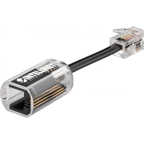 Intellinet Plug Telefonico RJ10 Antiattorcigliamento per Cornetta Cavo 30mm