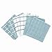 100% Cotton Terry Kitchen Towels, Highly Absorbent 6-Pack, 12"x 12", Dew Ritz