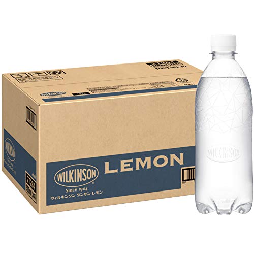 関連商品：Asahi アサヒ MS+B エムエスプラスビー ウィルキンソン タンサン レモン ラベルレスボトル 500ml 24本 の商品画像