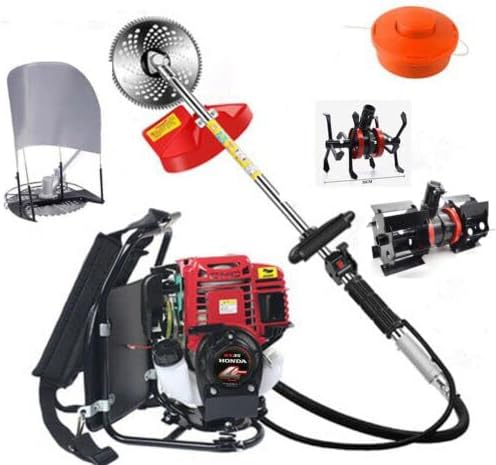 Multi knapsack GX35 Weeder Grass Trimmer Rice Corn Wheat harvesting Tiller Lawn Mower