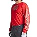 Troy Lee Designs GP Pro Adult Moto Jersey, Icon Red/Gray, Large