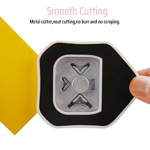 Myartool 3 Way Corner Rounder Punch, 4Mm, 7Mm, 10Mm 3 In 1 Corner Cutter For Card Making, Laminate, Cardstock, Scrapbooking And Paper Crafts, Business Cards #TOP1