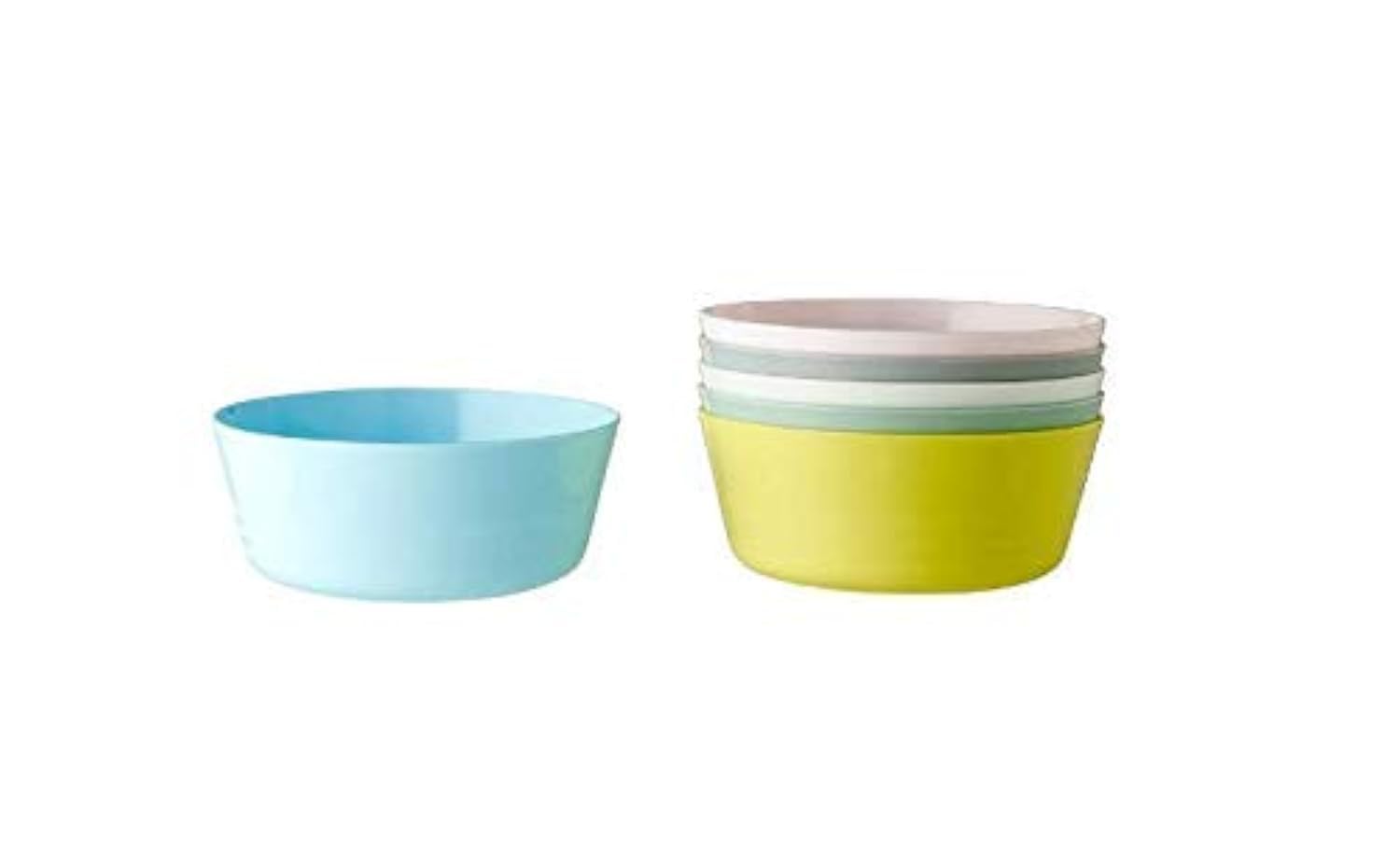 Ikea Plastic Bowl (Mixed Colours) - Set of 6 (B08NXK8K71) Amazon Price History, Amazon Price Tracker
