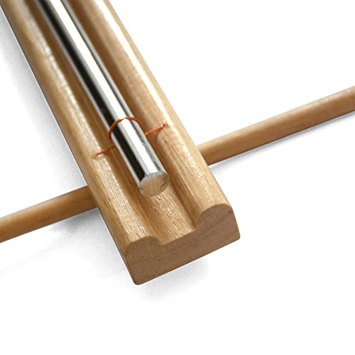 Btuty Carrilhão de energia com marreta meditação sinos de mindfulness sino de sala de aula para oraç