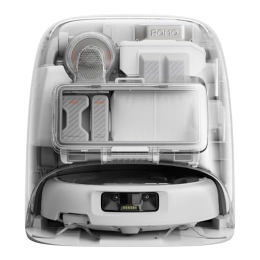 DJI ROMO P Saugroboter mit Wischpads und Transparentem Design, 25.000 Pa Saugkraft, Hinderniserkennung auf Drohnen-Niveau, 200 Tage Wartungsfreiem Betrieb und Anpassbaren Wischlösungen