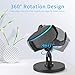 AOOEPU Echo Dot 3rd Generation Stand, Black Plastic 360° Adjustable Stand Bracket Mount, Space-Saving Dot Accessories, No Muffled Sound Original Outlet Hanger for Smart Home Speaker