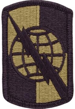 359th Signal Brigade Scorpion Patch with Fastener