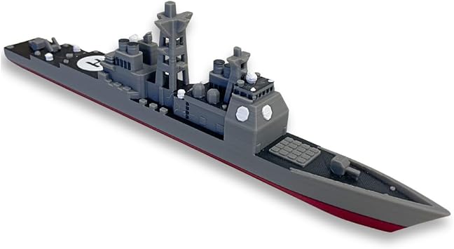10-Inch Ticonderoga-Class Guided Missile Cruiser AEGIS Shield of the Fleet Elite Naval Desktop Display & Modern Warship Series