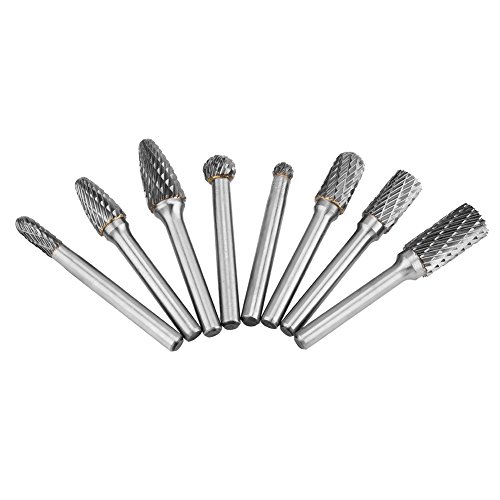 Set 8 piezas fresas rotativas de carburo flexman miniatura 7