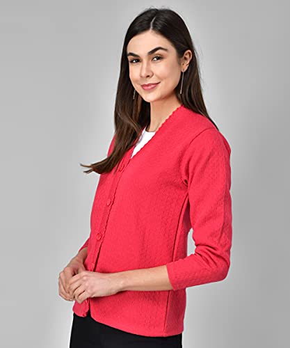 Image of eKools Women's Winterwear Woolen Sweater Cardigans