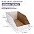 EXYGLO Garage Storage Bins - Pack of 35 Cardboard Shelf Organizer Bins 12x6x4.5inch for Pantry, Parts, Snacks, Bottles, Cans