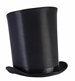 Forum Novelties Unisex-Adults Extra Tall Top Hat, Black-Tall