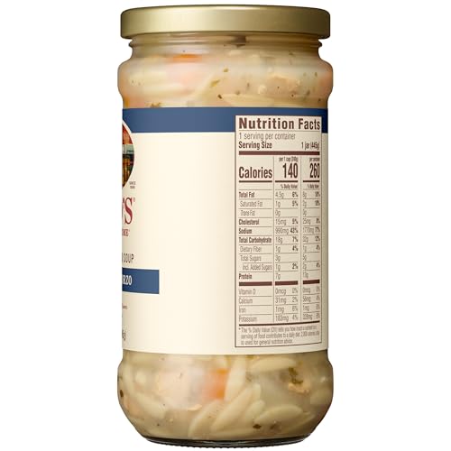 Image of Rao's Made For Home Chicken & Orzo Soup, 15.7 oz