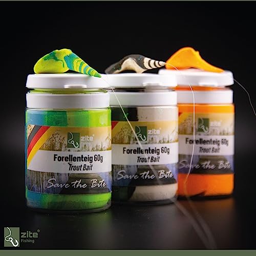 Forellenteig Zite Fishing mit Knoblauch-Aroma 60g