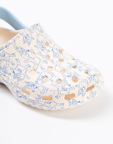 Image of Bluey Clogs for Kids Slip On Footwear with Puppy Novelty Charms | Options | Slippers Sandals Sliders with Adjustable Strap