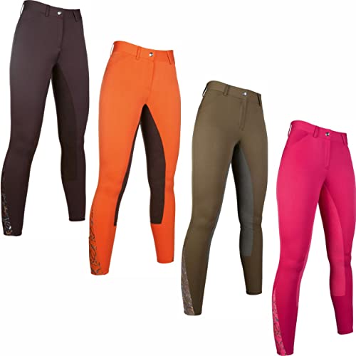 Pantalon HKM Allure Alos confortable pour entraînement quotidien