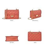SG SUGU Small Quilted Crossbody Bag, Trendy Designer Mini Shoulder Bag, Phone Wallet Purse for Women - Image 2