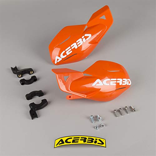 Acerbis Paramano Mx Uniko, Arancio/Bianco