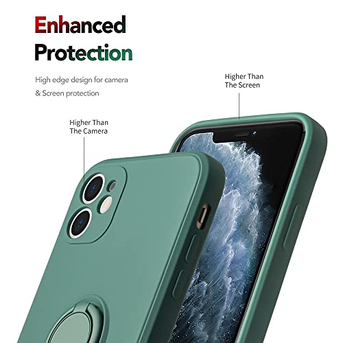 Coque silicone iPhone XS avec bague pour support voiture aimanté en voyage - 3