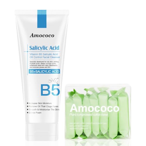 Image of Vitamin B5 Face Wash, Daily Facial Wash for Oily, Acne-Prone & Sensitive Skin, Cleanser for Deep Cleaning, Balancing Oil, Gentle Formula for Daily Use,100ml