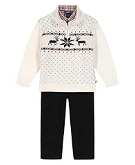 Ivory Reindeer Fairisle
