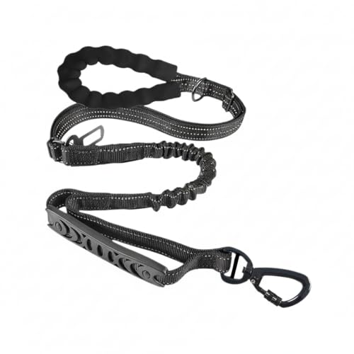 Domsimy Bungee Leash for Large Dogs That Pull, No Pull Shock Absorbing Dog Leash, Heavy Duty 6FT Tangle-Free Training Lead up to 110lbs
