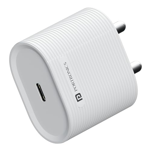 Portronics 35W Adapto 35G Type C PD Fast Charging Adaptor,PPS Sup...