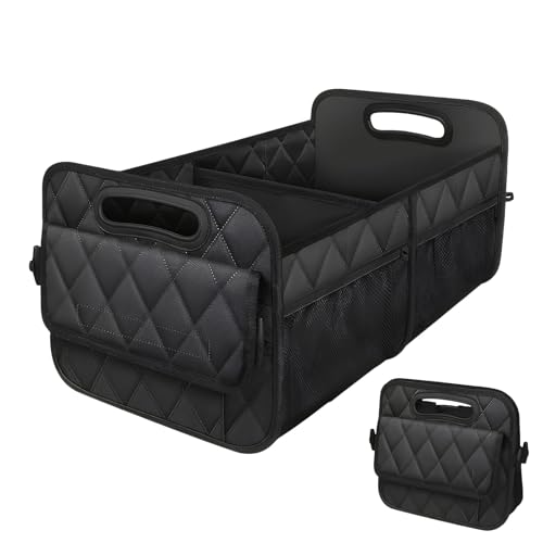 Organisateur de rangement pour coffre en Oxford 600D rigide et durable