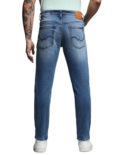 Image of JACK & JONES Men's Slim Fit Jeans | Mid Rise | Jeans for Men