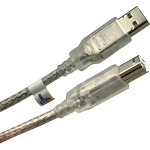 Equip USB 2.0 Cable USB Connection Cable A/Male to B/Male 5.0 m Silver