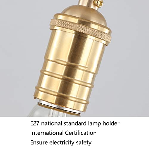 Lámpara de araña industrial E27 moderna calada de techo 7