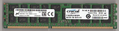 MICRON MT36KSF2G72PZ-1G6N1LF PC3L12800R DDR3 1600 16GB ECC REG 2RX4 (for Server ONLY)