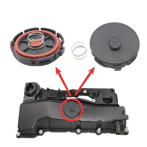 Kit reparación tapa válvula PCV motor N46 11127555212 repuesto para E90 E91 E88 E84 E83 3
