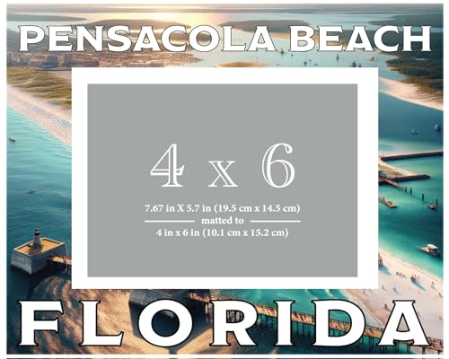 R and R Imports Pensacola Beach Florida Souvenir Wooden Photo