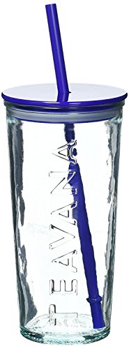 Blue Glass Cold Cup by Teavana
