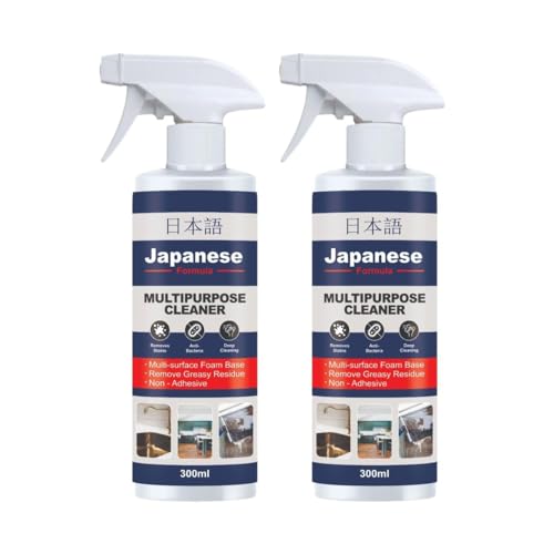 Image of Japanese Multipurpose Cleaner Oxalic Stain Removal Spray for Tiles, Sink, Bathroom, Floors & Hard Surfaces, Easy-to-Use Spray Bottle for Household Surface Cleaning 300ml