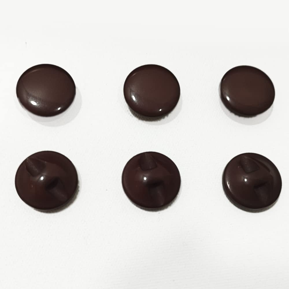 Hemispherical Resin Nazarene Buttons, 144 Pieces/Tube, Available in 13 Colors and 4 Sizes for Crafts Sewing - Image 2