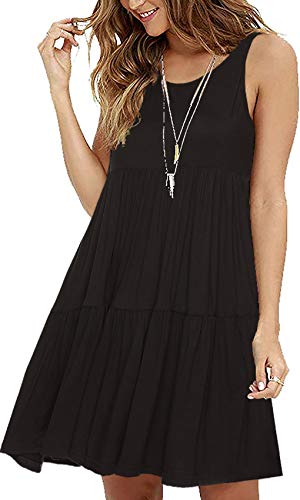 loose scoop neck dress