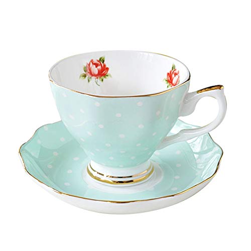 Service à café en porcelaine anglaise simple et moderne 200 ml