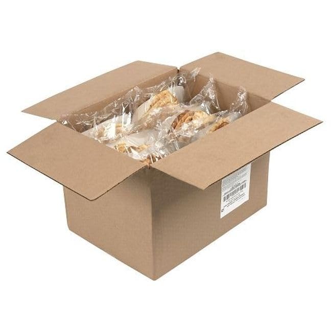 Stonefire Garlic Tandoor Baked Flat Naan Bread -- 48 per case.