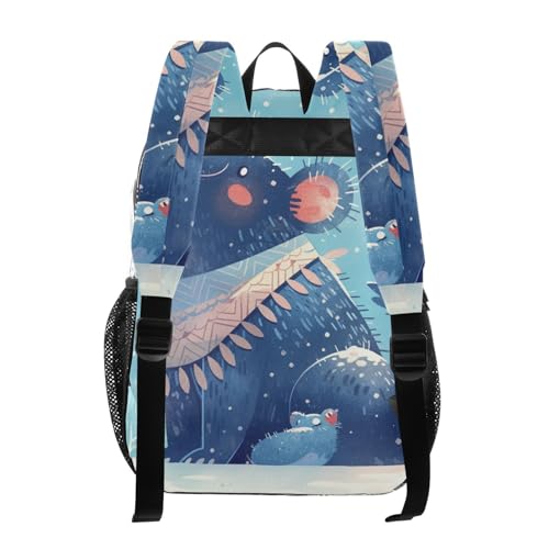 Tasminian Dark Blue Winter Backpack For School Clear Clear Book Bag For Boys Transparent Seethrough Heavy Duty For3