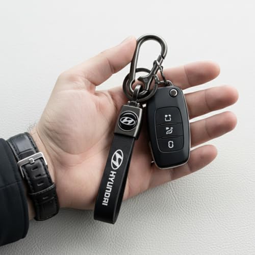 Image of Zuno Leather Keychain for Bike Car Home and Office Keys | Stylish Key Ring for Men and Women | Key Holder for Bags Wallets and Travel Accessories | Ideal Gift for Him Her