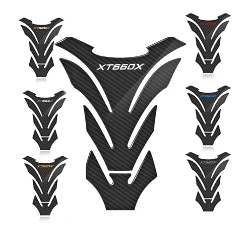 Autocollants protecteurs de réservoir XT660X finition carbone premium - 3