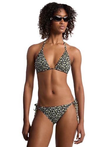 Womens Alluring Floral Triangle Bra Top